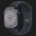 Apple Watch Series 8 41mm Midnight Aluminum Case with Midnight Sport Band (MNP53/MNU83)